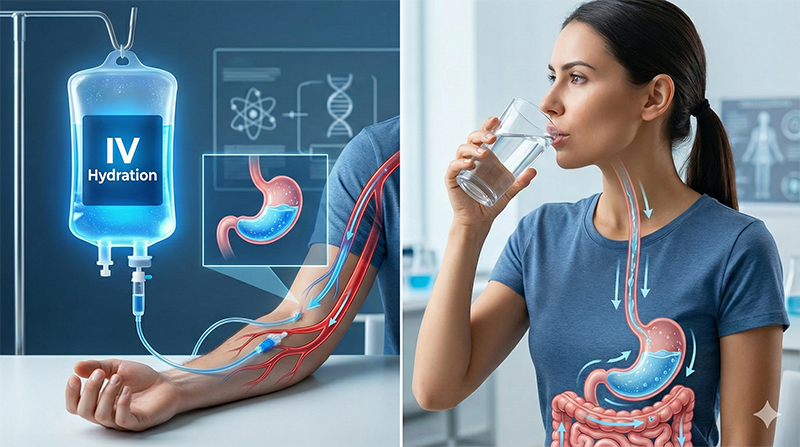 The Science Behind IV Hydration: Why It Works Better Than Drinking Water