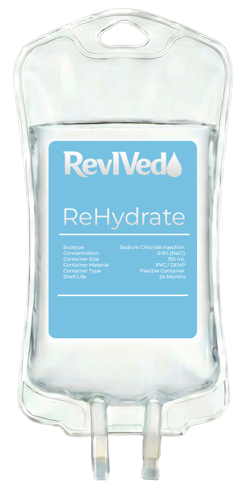 Rehydration IV Bag